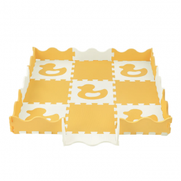 ⭐限時SALE⭐ Baby Star 動物併接遊戲地墊 - 9塊裝 / 橙鴨 | 馬來西亞製造 [代理配送#B]